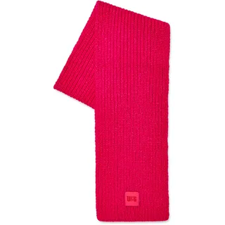 UGG Damen Grob Rippstrick Schal, Kirsche, Einheitsgröße - Einheitsgröße