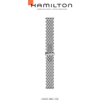 Hamilton Metall Thinline / Squarelin Band-set Edelstahl H695.385.106 - silber