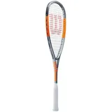 Wilson Squashschläger Hammer Lite (120g/kopflastig) grau/orange - besaitet grau