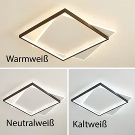 Eurotondisplay SX912-500 1 LED Deckenleuchte schwarz/weiß Metall