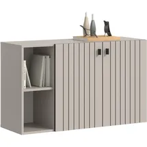 Möbel Boss Station 106 x 63 x 37 cm braun / braun