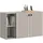 Möbel Boss Station 106 x 63 x 37 cm braun / braun
