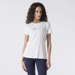 BASIC T-SHIRT AUS JERSEY OFF WHITE BAUMWOLLE WEISS M