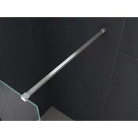 impex-bad 140 cm Haltestange SLIM-DESIGN für Duschwände