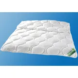 Glööckler »Greenfirst®«, Steppdecke, Mikrofaser, weiß 135 cm x 200 cm