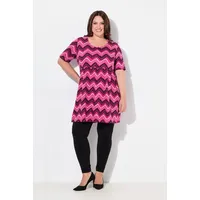 Ulla Popken Longshirt in kaugummi rosa | 62/64