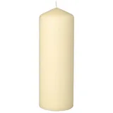 Stumpenkerze 20 x 7 cm 1 St. creme