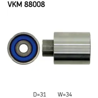 SKF Umlenk-/Führungsrolle, Zahnriemen SKF VKM 88008
