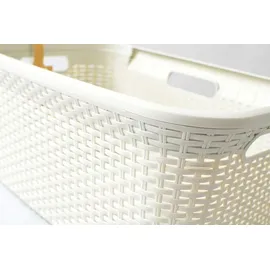 Curver Wäschekorb Rattan 45L