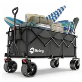 Sekey Bollerwagen faltbar Anthrazit