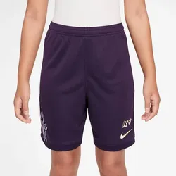 NIKE Kinder Shorts Mbappe KM Academy25, GRAND PURPLE/GRAND PURPLE/METALLIC, L