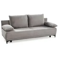 Schlafsofa Luigi Cord Mittelgrau