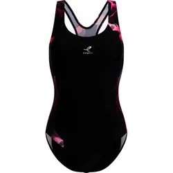 ENERGETICS Damen Badeanzug Revia III W, BLACK/AOP, 38
