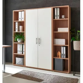 MID.YOU Office Edition Aktenschrank 173 x 186 x 33 cm weiß