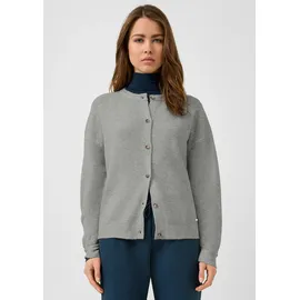 QS Melierte Strickjacke grau XS
