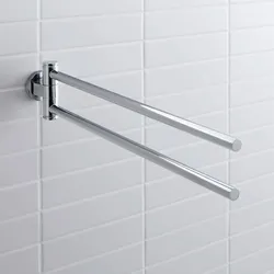 Duravit D-Code Handtuchhalter 0099221000, Accessoires, chrom