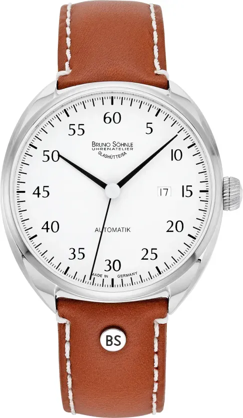 Bruno Söhnle La Spezia La Spezia Automatik 17-12210-921 - cognac,cognac, helle Naht,helle Naht - 44mm