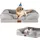 Ecosa Hundekorb EO-6080 71 x 58 x 18 cm grau