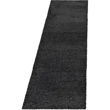 Ayyildiz Fluffy 3500 Hochflorteppich 60 x 110 cm grau