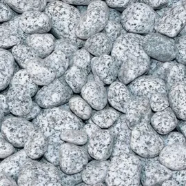 Hamann Mercatus Granit-Gletscherkies 40 - 60 mm 25 kg Grau/Weiß