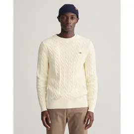 GANT Herren Cotton Cable C-neck Pullover, L