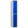 Phoenix Spind Locker blau, grau PL1230GBK, 2 Schließfächer 30,0 x 50,0 x 183,0 cm