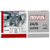 Novus Heftklammern SUPER 24/6 1.000 St.
