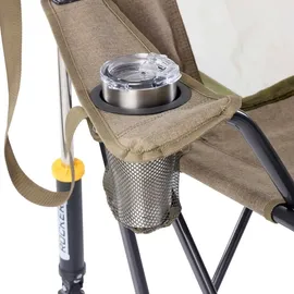 GCI Campingstuhl Comfort Pro Rocker XL Grau