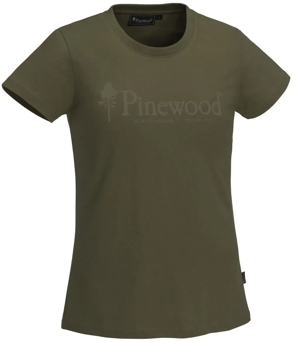 Pinewood Outdoor Life Women T-shirt h.olive (713) S