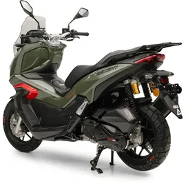 Burnout Motorroller Desert 125ccm ADV Grün