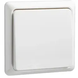 Elso 512114 Taster 10A beleucht komplett RENOVIERUNG Schraubklemme reinweiß