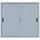 Lüllmann 550140 Aktenschrank 120 x 45 x 109 cm lichtgrau
