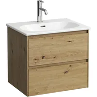 Laufen Lua Komplettset, Waschtisch inkl. Waschtischunterschrank, 600x515x440mm, H8600832671041, Farbe:
