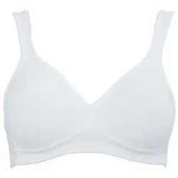 ROSA FAIA Damen BH - Twin, Soft-BH, Mikrofaser, T-Shirt-BH, atmungsaktiv Weiß 85C