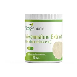 VitaSanum®- Löwenmähne Extrakt (Hericium erinaceus) 50 g Pulver 50 St