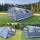 Skandika Gotland 6 Vorzelt 450 x 290 x 210 cm Grau/Orange