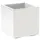 Euro3Plast Kebe 39,5 x 39,5 x 39,5 cm Weiß