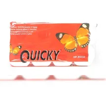 Quicky Toilettenpapier 2-lagig 64 Rollen