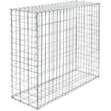 Wiltec Gabione 100 x 100 x 30 cm