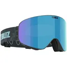 Bliz Flow Skibrille (Größe One Size, blau)