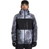 QUIKSILVER Sycamore Snow Jacke, Bedruckt, Schwarz, Größe M