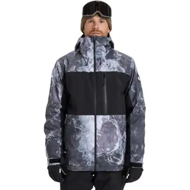 QUIKSILVER Sycamore Snow Jacke, Bedruckt, Schwarz, Größe M