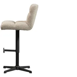 Woood Barstuhl 2er-Set Vinny ¦ beige ¦ Maße (cm): B: 58 H: 114