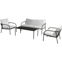 Hartman Jeremy Lounge Set inkl. Kissen mit Loungetisch