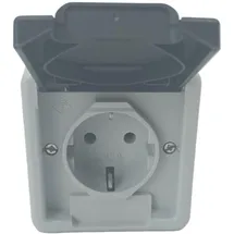 Gira Schuko-Steckdose 444030 Grau