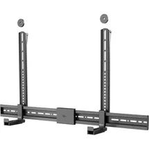 goobay Soundbar-Halterung Universal, Tiefe 86–155 mm, bis 15 kg, VESA-kompatibel – 70828