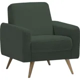 exxpo - sofa fashion Sessel »Samso, Loungesessel«, elegant und bequem, aktueller Cord Bezug