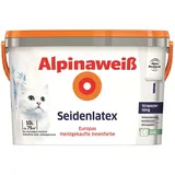 Alpina Alpinaweiß Seidenlatex weiß seidenglänzend 10 l