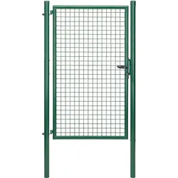Gust. Alberts GmbH & Co. KG Gartentor einflügelig grün RAL 6005, 1.000 mm x 1.750 mm