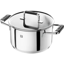 Zwilling Poletto Topf-Set 5-tlg. Kochtopf + Glasdeckel